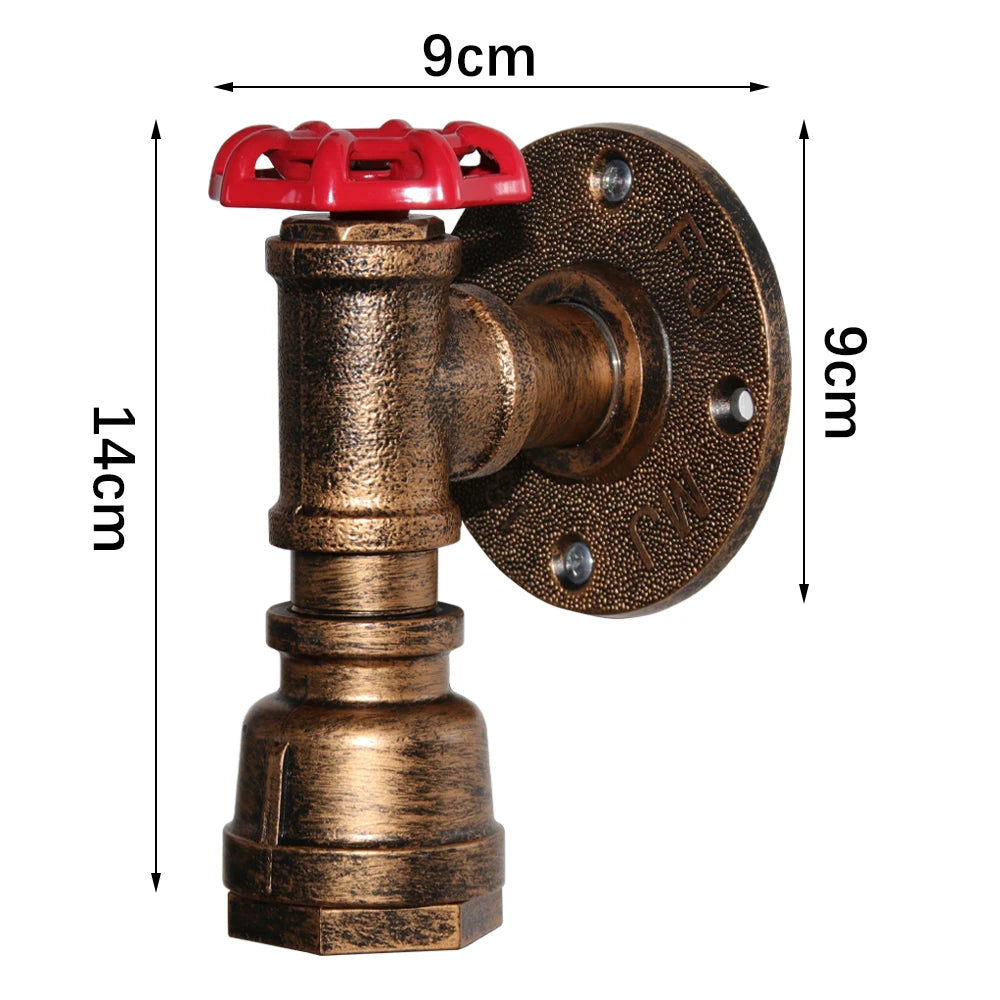 applique murale design laiton