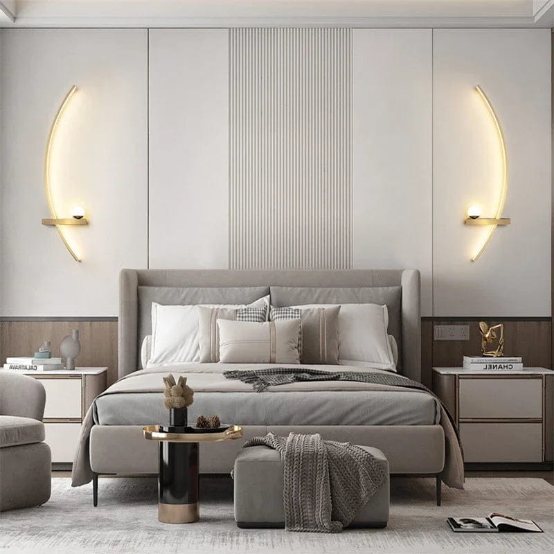applique mural chrome
