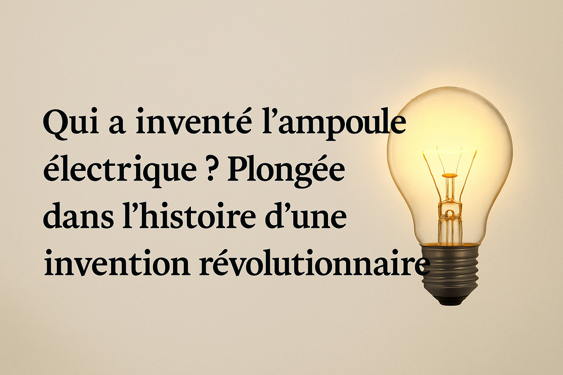Qui a inventé l'ampoule électrique