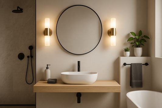 Salle de bain moderne et épurée