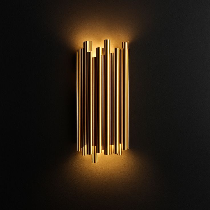 applique murale en verre luxe