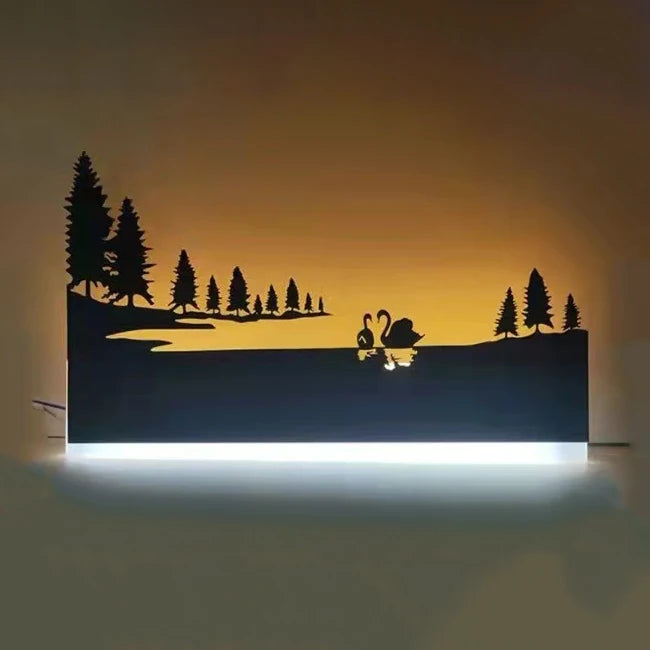 applique murale style nature