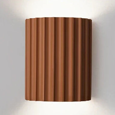 applique murale design marron