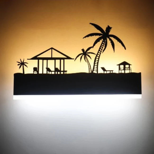 applique murale plage