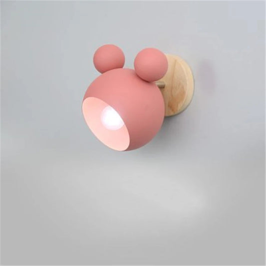 applique murale rose