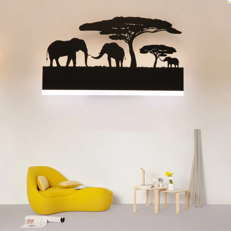 applique murale savane